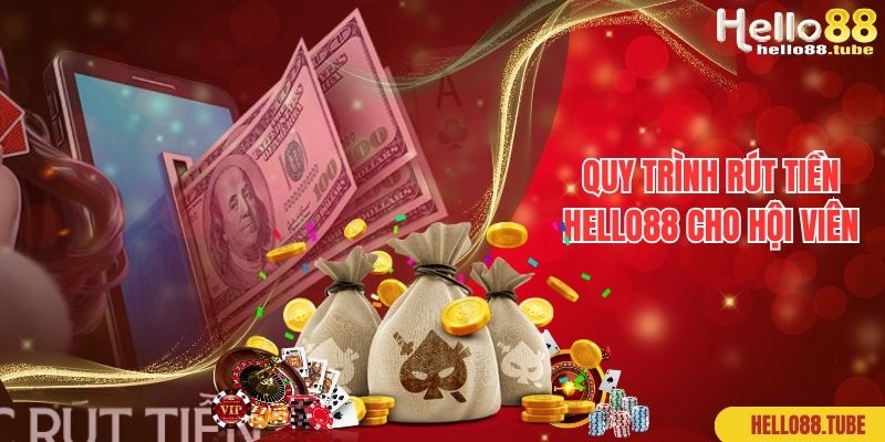 Quy trình rút tiền Hello88 cho hội viên